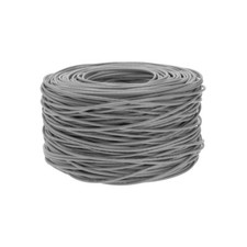 500 / 1000ft CAT5e Cable Bulk Solid Network Wire White Blue Black Cat5 Ethernet picture