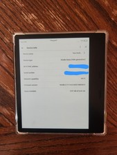 Amazon Kindle Oasis 10th Gen 2019 8GB 7'' eBook Reader Graphite Bundle w/ case picture
