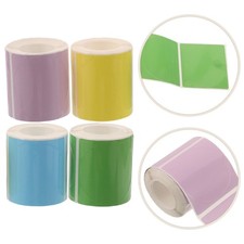 4 Rolls Round Direct Thermal Stickers, 2