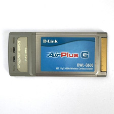 D-Link AirPlus G DWL-G630 Laptop Notebook PCMCIA WiFi CardBus Adapter picture