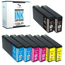 CMYi 8PK Compatible T676XL Ink Cartridge for Epson WorkForce Pro WF-4020 WF-4023 picture