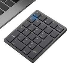 Bluetooth Number Pad Wireless Numeric Keypad Numpad 26 Keys Portable Mini Financ picture