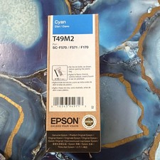 Epson T49M2 Cyan SC Ink Bottle for Epson SC-F570 F571 F170 Printer Ink picture