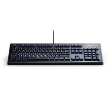 SteelSeries Apex 100 Gaming Keyboard Tactile Silent 64435 - Black picture