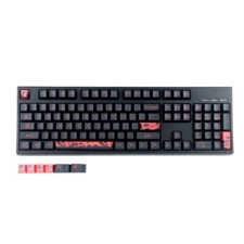 Black & Pink Flamingo Theme Keycap Set For Mechanical Gaming Keyboard Key Caps picture