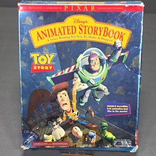 Disney Pixar Toy Story Animated StoryBook CD-ROM PC/Mac Vintage 1996 Complete picture