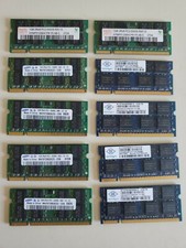 1 GB HYNIX - SAMSUNG - NANYA Pc2-5300s Memory Laptop Rams 200-Pin SODIMM each picture