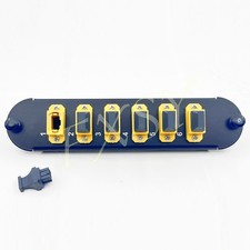 Fiber Optic Adapter Panel 6*MPO 72F SM Yellow Compatible CORNING CCH-CP72-89 MTP picture