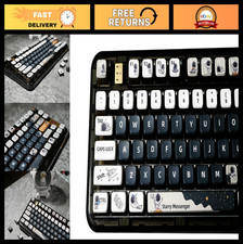 Astronaut Theme PBT Keycap Set, 117 Keys, ASA Profile for Mechanical Keyboards picture
