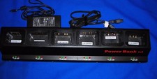 6 Bank Pro Metal Multi Charger(UL/CE)+6 Battery Cup F PSION TEKLOGIX 7535 HU3000 picture