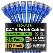 High-Performance Cat 6 Ethernet Cable 10-Pack picture
