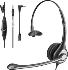 Cell Phone Headset with Microphone Noise Cancelling for Laptops picture