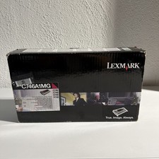 Genuine Lexmark C746A1MG Magenta Return Program Toner Cartridge Brand New Sealed picture