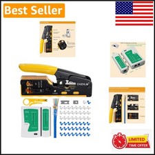 All-In-One RJ45 Crimp Tool Set for Cat5/6/7 – Efficient Network Installation Kit picture