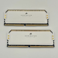 CORSAIR DOMINATOR Platinum RGB 32GB (2x16GB) DDR4 3200MHz White picture