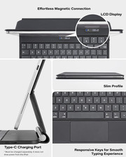Keyboard Case for Ipad Pro 13-Inch (M5 2025 / M4 2024), Magic-Style Keyboard ... picture
