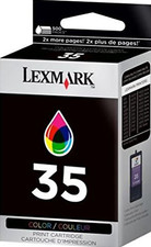 New Genuine Lexmark 35 Ink Cartridge Z Series Z1410 Z816 X Series X6350 X8350 picture