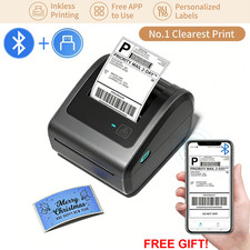 Phomemo D450BT 4x6 Thermal Label Printer for logistics Shipping Labels 300dpi picture