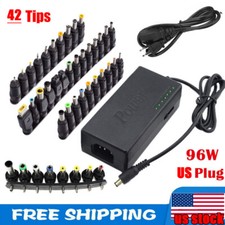 96W Universal Laptop Charger Adapter For Notebook 12-24V Adjustable Power Supply picture