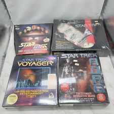 New Sealed Star Trek PC CD-Rom Software Lot Borg Voyager A Final Unity Gift Set picture