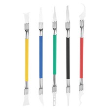 5pcs Dual Ends Metal Spudger Set Prying Opening Repair Tool Kit, Colorful picture