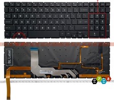 New HP OMEN 16-AP 16-AP0008CA 16-AP0010CA 16-AP0053DX Keyboard US RGB Backlit picture