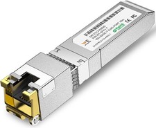 10G SFP+ to RJ-45 Transceiver, 1.25/2.5/5/10G-T 10G-T Realtek Chip, 1-Pack  picture