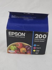 Epson 200 Standard Capacity Ink Cartridges CMYK Multi-Pack Genuine OEM picture