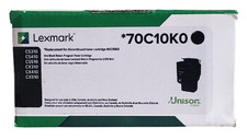 Lexmark 70C10K0 Black Toner Cartridge picture