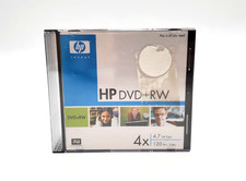 HP Invent DVD+RW 4X 4.7GB Data 120 Min Video 10 Pack DW00021M New Sealed picture