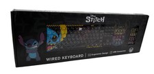 Disney Stitch Wired Keyboard Brand New In Box Stitch Ergonomic Design picture