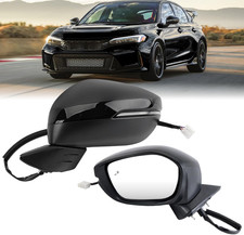 Driver Side Mirror for 2022-2025 HONDA CIVIC Sedan/Hatchback 8 Pins picture