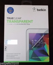Belkin TrueClear Transparent Advanced Screen Protector 2-Pk Galaxy Tab 4 10.1 picture