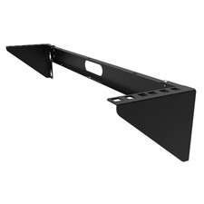 2U Foldable Vertical Wall Mount Rack Patch Panel Bracket 19 Inch Hardware picture