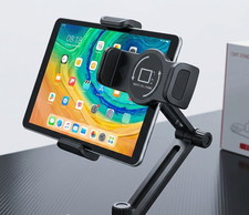 ITART Foldable Aluminum Tablet Stand - Dual Suction Cup Base - For iPad/Phone picture