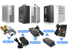 Mini ITX Computer Case with Small 1U PC Power Supply 300w/400w/500w/600w picture