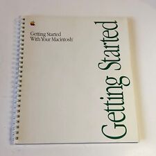 Apple Macintosh “Getting Started” User’s Manual. 1990. Version A picture