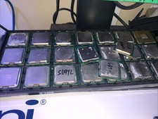 Lot of 50 desktop computer low end CPU Intel duo core & i-series (for artwork) picture