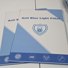 HALLOIVE 15.6in Blue Light Filter Computer Screen Protector, Clear Universal picture