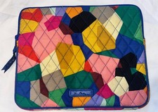 Vera Bradley Retired Pop Art geometric Pattern 10x8 iPad Tablet Soft Shell Case picture