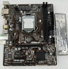 ASRock H81M-HDS Desktop Motherboard H81 DDR3 LGA1150 picture