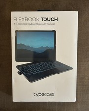 Typecase FlexBook Touch 7-in-1 Wireless Keyboard Case Trackpad - Brand New picture
