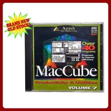 Aztech MacCube Volume 7 Mac Productivity & Utilities Software CD-ROM AZ-2697 NEW picture