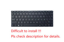 Original US Black Non-Backlit Keyboard for HP Pavilion X360 11-AP 11M-AP picture