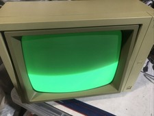 Vintage Apple II A2M2010 Green Phosphor Composite Tilt Screen Monitor picture