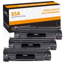 3pk CE285A Black Ink Toner for HP 85A LaserJet Pro P1102 P1102w M1212nf M1217nfw picture