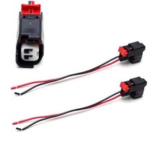 Pair OEM-Spec Side Marker Light Assembly Power Cord Pigtail Connector Harness picture