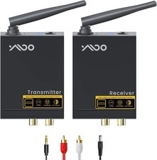 Ymoo Wireless Audio Transmitter Receiver Kit 2.4Ghz Rca 320Ft Range 48Khz picture