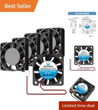 40mm 24V Brushless Fan - 5-Pack with Low Noise Operation and Durability picture