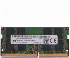 Micron 16GB DDR4 2666MHz SO-DIMM Laptop RAM MTA16ATF2G64HZ-2G6E1 picture